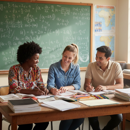 Students in classroom